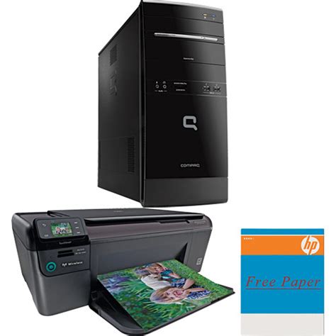 Hp Compaq Presario Cq F Desktop Computer With Printer Kit