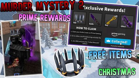 How To Get The Prime Rewards In Murder Mystery 2 Knife Crown And Void