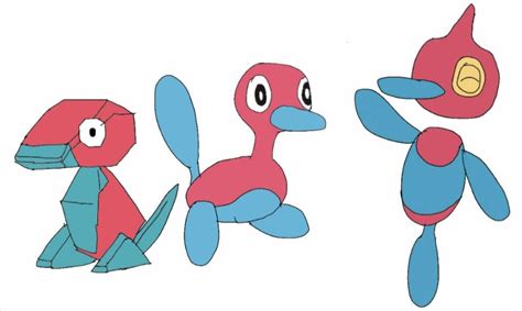 Porygon Evolutions Art By Ivant07 On Deviantart