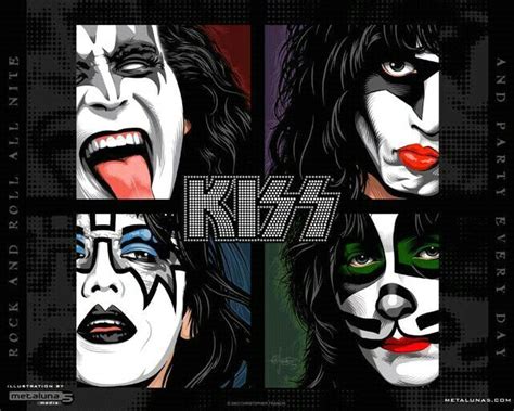 Pin By Carlos Paul On Kiss Kiss Artwork Kiss Art Rock Band Posters