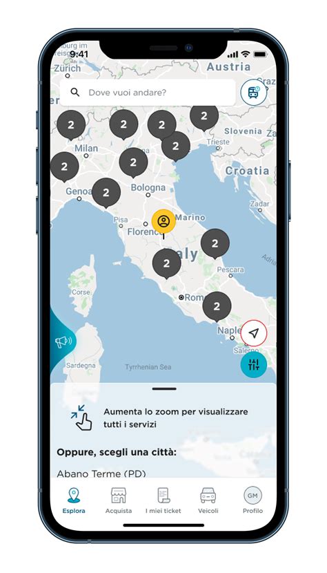 Paga Il Parcheggio Su Strisce Blu Con L App Mooneygo