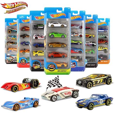 Hot Wheels Autos Básicos Paquete X 5