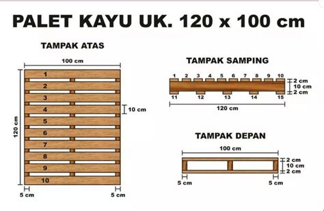 Ukuran Pallet Kayu Standards Institute Imagesee