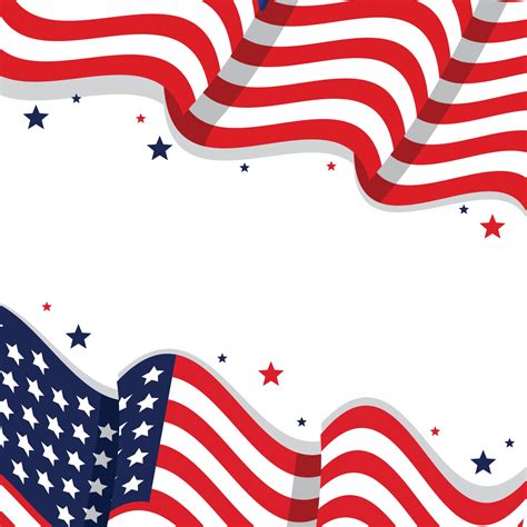 4th of July American Flag Background 2382307 Vector Art at Vecteezy