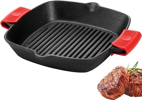 ZOOFOX Cast Iron Grill Pan Review