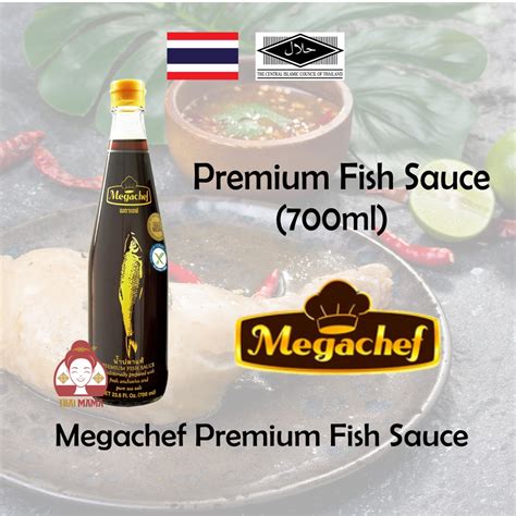 Megachef Premium Fish Sauce Ml Halal Sos Ikan Thailand Shopee