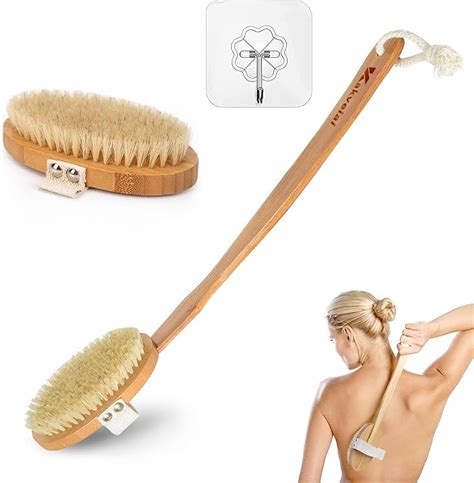 Back Scrubber Shower Brush With Long Handle Long Handled Back Brush