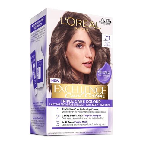 Buy L Oreal Paris Excellence Cool Creme Permanent Hair Colour 7 11