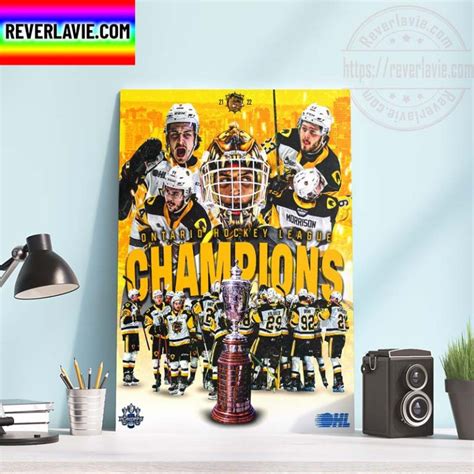 OHL 2022 Ontario Hockey League Champions Hamilton Bulldogs Champions ...