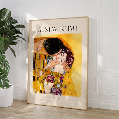 GUSTAV KLIMT POCAŁUNEK plakat B1 100x70cm 301 KMB PRESS Sklep