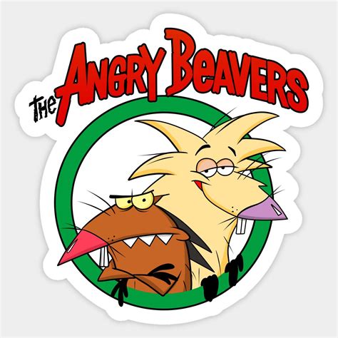 The Angry Beavers V2 By Oniside Angry Beaver Beaver 90s Cartoons