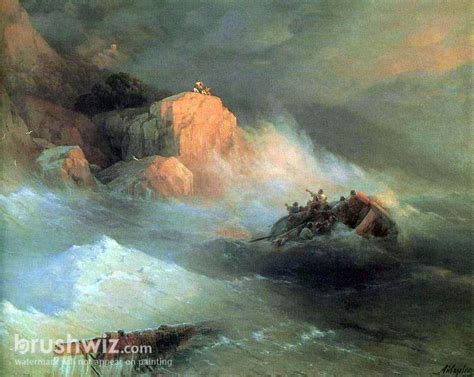 The Shipwreck By Ivan Aivazovsky Oil Painting Reproduction