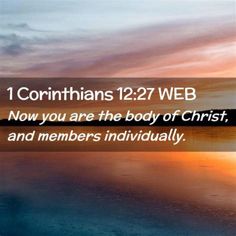 1 Corinthians 12 27 Web Scriptures Images