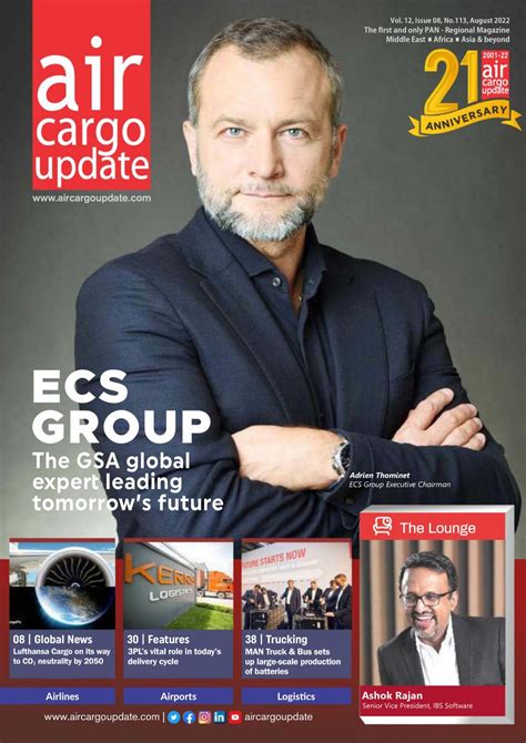 Air Cargo Update August Magazine Get Your Digital Subscription