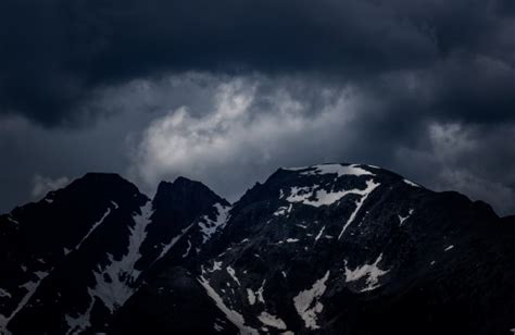 Free Images Landscape Nature Snow Winter Cloud Sky Mountain