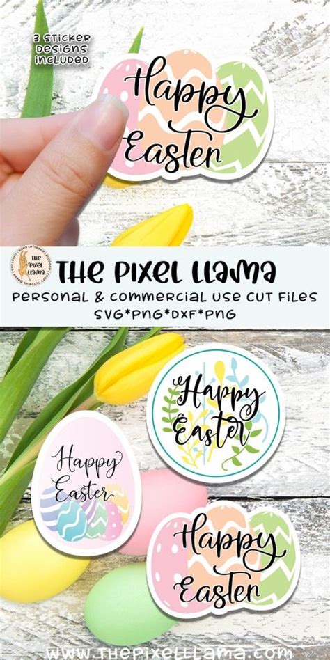 Happy Easter Printable Stickers Happy Easter Printable Printable