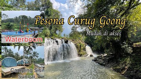 Wisata Alam Pesona Curug Goong Mandalawangi Pandeglang Ada Waterboom