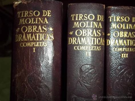 Tirso De Molina Obras Dramaticas En Tomos Edi Comprar Libros