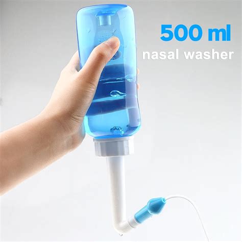 Nose Wash System Sinus Allergies Relief Nasal Pressure Rinse Neti Pot