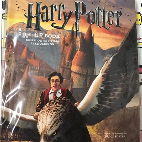 Harry Potter A Pop Up Book Based On The Film Phenomenon Shopee Thailand