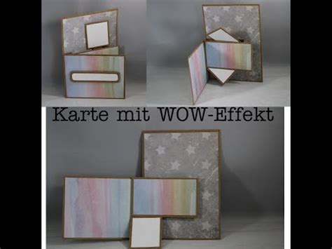 Tutorial Karte Mit WOW Effekt YouTube