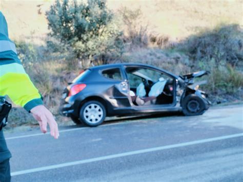 GALERÍA Accidente mortal en la carretera de La Hiniesta