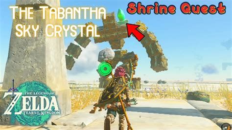 The Tabantha Sky Crystal Shrine Quest Walkthrough Ganos Shrine