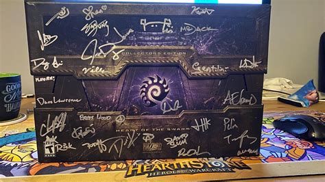 Developers Signed Starcraft Ii Heart Of The Swarm Collector S