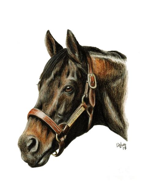 Seattle Slew Painting By Pat Delong Fine Art America