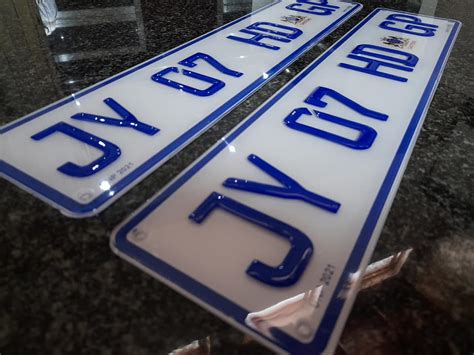 D Gel Number Plates All Provinces All Styles Jays Custom Graphics