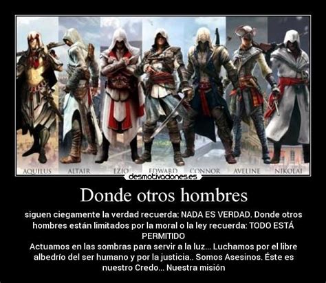 Assassins Creed Credo De Asesinos Te La Creiste Assassins Creed