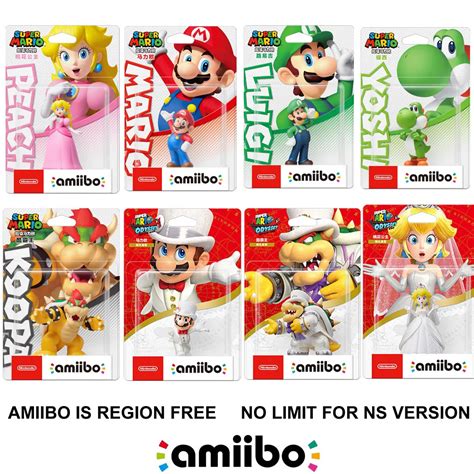 Amiibos Super Mario Odyssey Amiibo Figure Super Mario D Amiibos