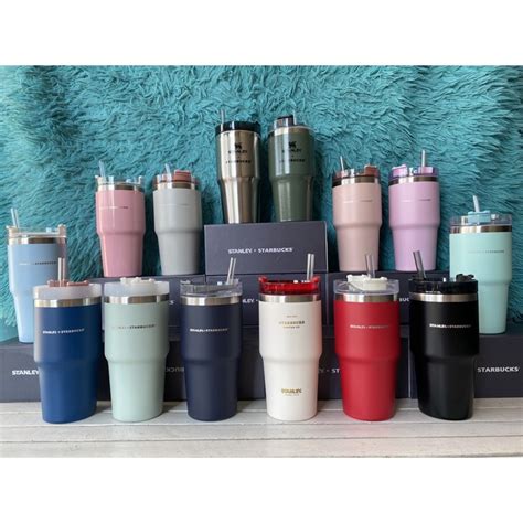 STANLEY TUMBLER COFFEE BOTTLE HOT COLD TUMBLER WITH STRAW VENTI SIZE Shopee Philippines