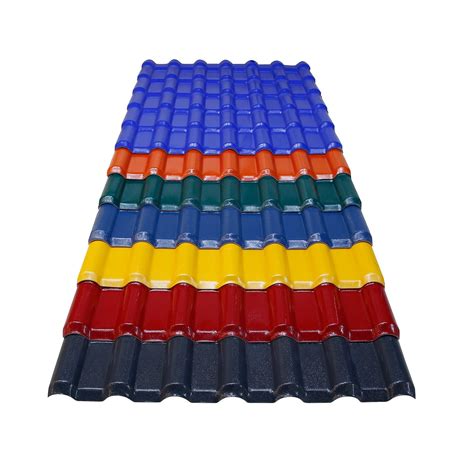 Insulation Resistance Spanish Style PVC Roof Tile Prices Plastic ASA