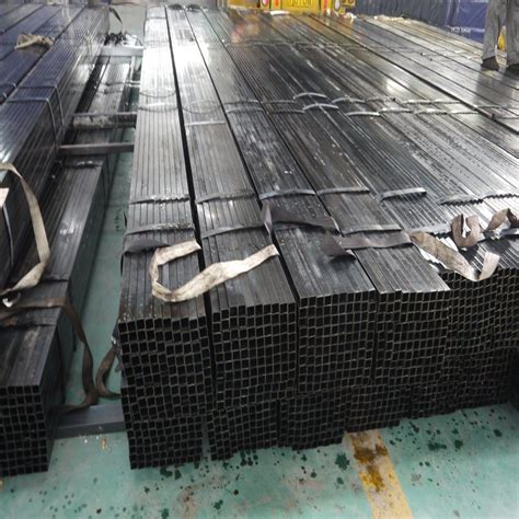 Q Astm A Black Welded Carbon Tube Black Annealed Steel Square