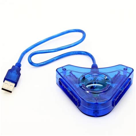 Adaptador Conversor 2 Entradas Controle Ps2 Para Usb Shopee Brasil