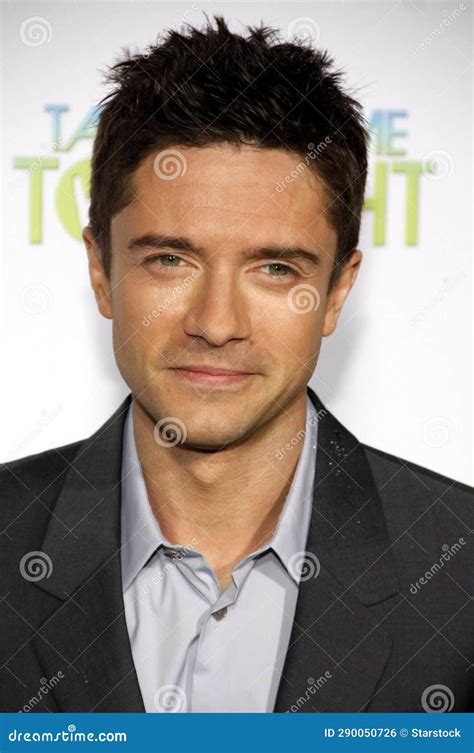 Topher Grace Editorial Photo Image Of Angeles Live 290050726