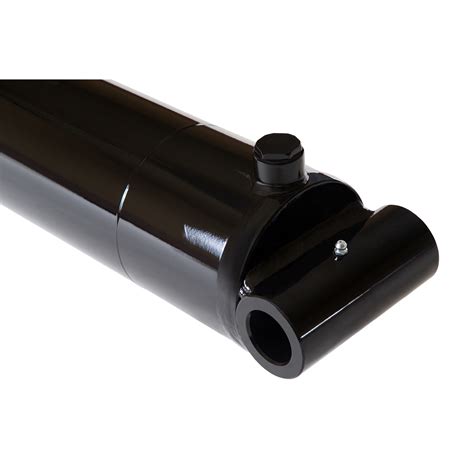 4 Bore X 24 Stroke Hydraulic Cylinder Welded Pin Eye Double Acting Cylinder Magister Hydraulics