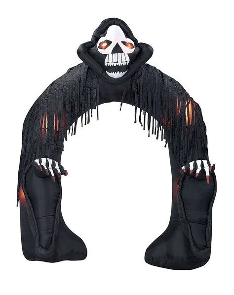 Airblown Inflatable Archway With Grim Reaper Spirit Halloween Wikia