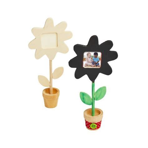 Colorations Wooden Flower Pot Frames Set Of Arts And Crafts