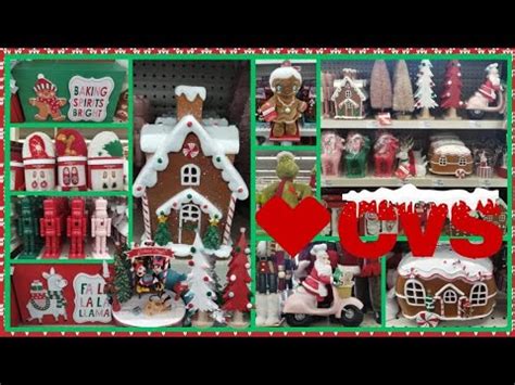 Cvs Christmas Decor Shop With Me All New Home Decor Gingerbread