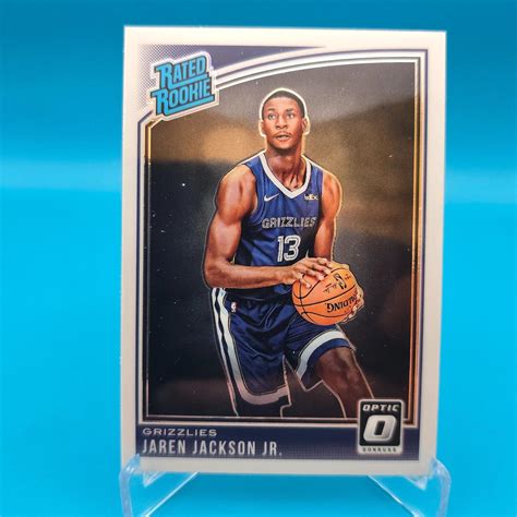 Jaren Jackson Jr Panini Donruss Optic Rated Rookie