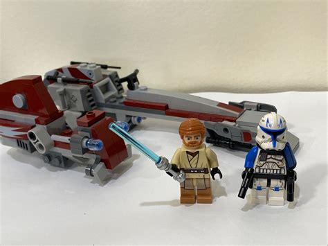 Lego Star Wars Barc Speeder With Sidecar With Manual And All