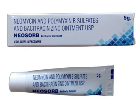 Neomycin And Polymyxin B Sulfates And Bacitracin Zinc Ointment At Rs 450