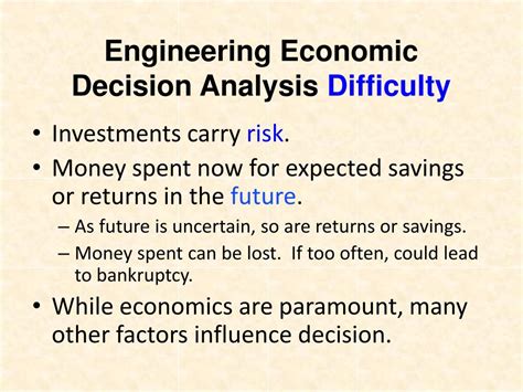 Ppt System Engineering And Economy Analysis Powerpoint Presentation Id5932848