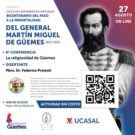 Ucasal Noticias Ciclo De Conferencias Virtuales Bicentenario Del