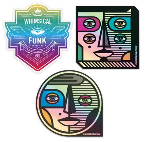 Holographic Sticker Pack Vinyl Stickers Limited Edition