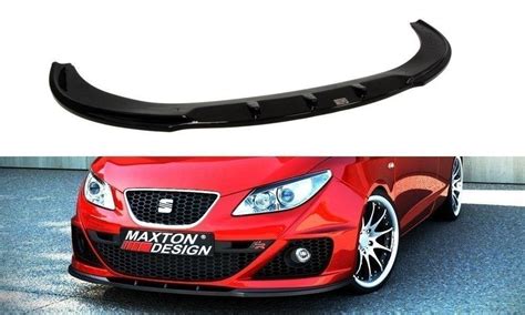 Front Splitter Seat Ibiza Iv Fr 6j Preface Model Gloss Black Our