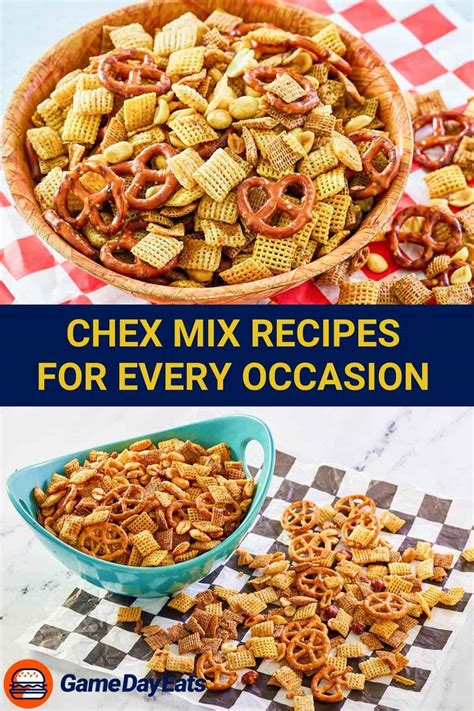 Game Day Chex Mix Game Day Eats