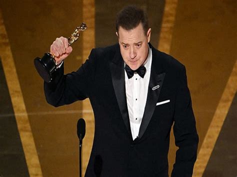 Brendan Fraser Wins The Oscar For Best Actor At The 95th Academy